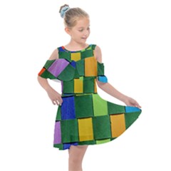 Hd-wallpaper-b 007 Kids  Shoulder Cutout Chiffon Dress by nate14shop