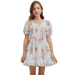 Hd-wallpaper-b 009 Kids  Short Sleeve Dolly Dress