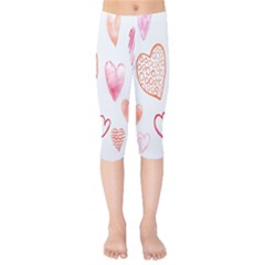 Hd-wallpaper-love Kids  Capri Leggings  by nate14shop