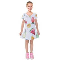 Hd-wallpaper-b 012 Kids  Short Sleeve Velvet Dress by nate14shop