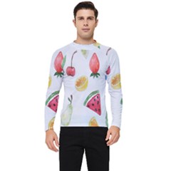 Hd-wallpaper-b 012 Men s Long Sleeve Rash Guard by nate14shop