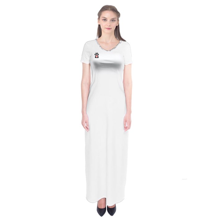 IM Short Sleeve Maxi Dress