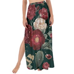 Magic Of Roses Maxi Chiffon Tie-up Sarong by HWDesign