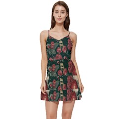 Magic Of Roses Short Frill Dress