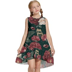 Magic Of Roses Kids  Frill Swing Dress by HWDesign