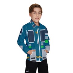 Amphisbaena Two Platform Dtn Node Vector File Kids  Windbreaker