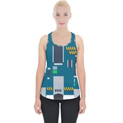 Amphisbaena Two Platform Dtn Node Vector File Piece Up Tank Top by Sapixe