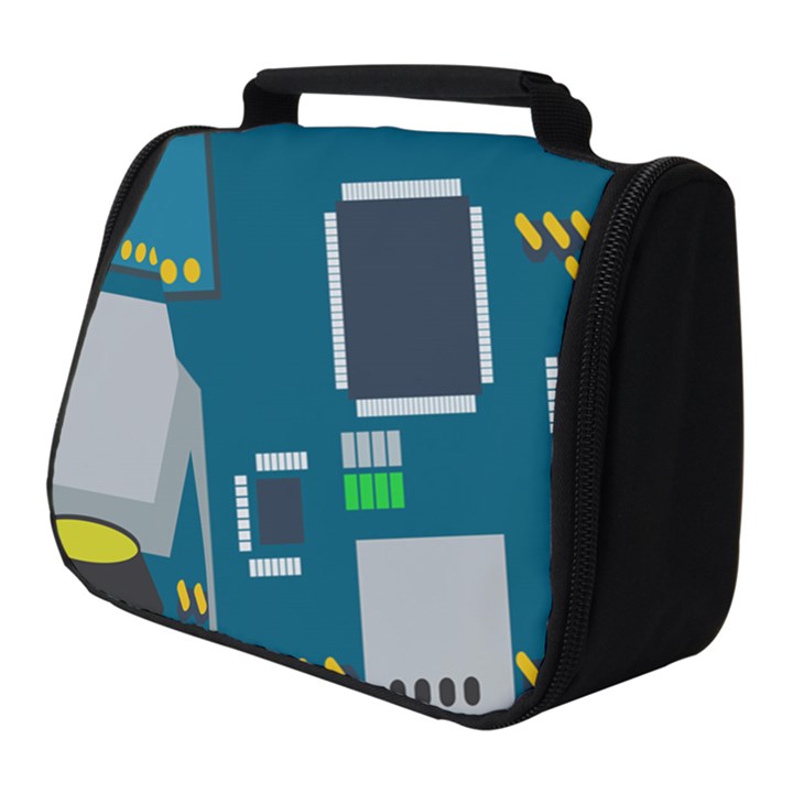 Amphisbaena Two Platform Dtn Node Vector File Full Print Travel Pouch (Small)