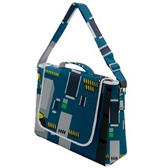 Amphisbaena Two Platform Dtn Node Vector File Box Up Messenger Bag by Sapixe