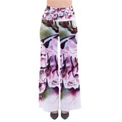 Watercolour-cherry-blossoms So Vintage Palazzo Pants