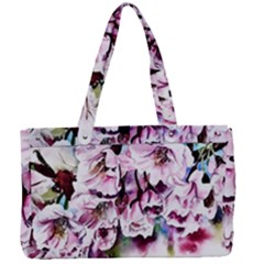 Watercolour-cherry-blossoms Canvas Work Bag by Jancukart