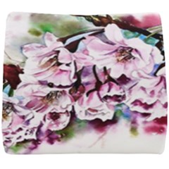 Watercolour-cherry-blossoms Seat Cushion