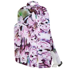 Watercolour-cherry-blossoms Double Compartment Backpack