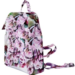 Watercolour-cherry-blossoms Buckle Everyday Backpack