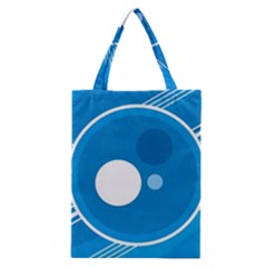 Background-blue-modern-creative Classic Tote Bag