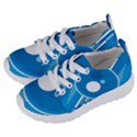 Background-blue-modern-creative Kids  Lightweight Sports Shoes View2