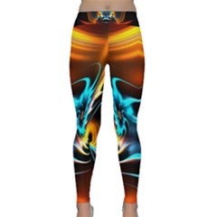 Duck-crazy-duck-abstract Classic Yoga Leggings