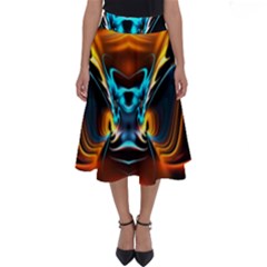 Duck-crazy-duck-abstract Perfect Length Midi Skirt