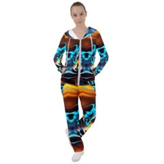 Duck-crazy-duck-abstract Women s Tracksuit