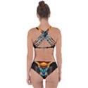 Duck-crazy-duck-abstract Criss Cross Bikini Set View2