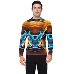 Duck-crazy-duck-abstract Men s Long Sleeve Rash Guard