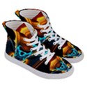 Duck-crazy-duck-abstract Men s Hi-Top Skate Sneakers View3