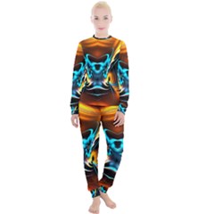 Duck-crazy-duck-abstract Women s Lounge Set