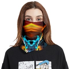 Duck-crazy-duck-abstract Face Covering Bandana (two Sides)