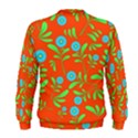 Background-texture-seamless-flowers Men s Sweatshirt View2