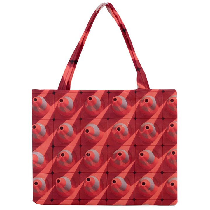 Sculpture-art-traffic-cones-plastic Mini Tote Bag