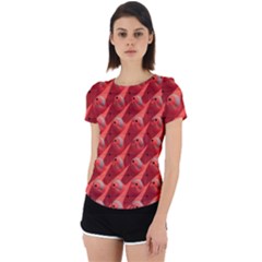 Sculpture-art-traffic-cones-plastic Back Cut Out Sport Tee