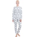 Robot Dog Drawing Motif Pattern Women s Lounge Set View1