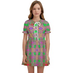 Rippled Magic Kids  Sweet Collar Dress by Thespacecampers