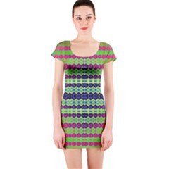 Tranquility Short Sleeve Bodycon Dress by Thespacecampers