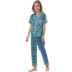 Blessings Kids  Satin Short Sleeve Pajamas Set by Thespacecampers