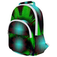 Eye To The Soul Rounded Multi Pocket Backpack by Thespacecampers