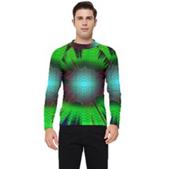 Eye To The Soul Men s Long Sleeve Rash Guard by Thespacecampers