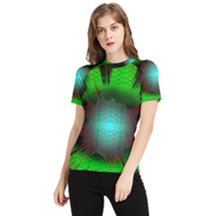 Eye To The Soul Women s Short Sleeve Rash Guard by Thespacecampers