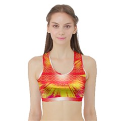 Soul To The Eye Sports Bra With Border by Thespacecampers