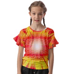 Soul To The Eye Kids  Cut Out Flutter Sleeves by Thespacecampers