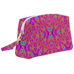 Pink Vacation Wristlet Pouch Bag (large) by Thespacecampers