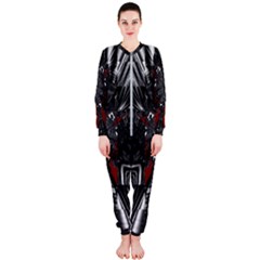 Abstract-artwork-art-fractal Onepiece Jumpsuit (ladies)