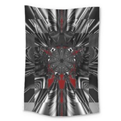 Abstract-artwork-art-fractal Large Tapestry