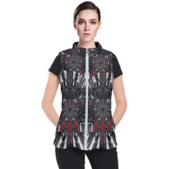 Abstract-artwork-art-fractal Women s Puffer Vest