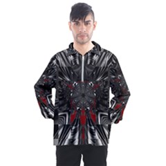 Abstract-artwork-art-fractal Men s Half Zip Pullover