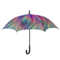 Rainbow Effect CBDOilPrincess  Hook Handle Umbrellas (Medium) View3