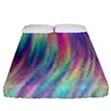 Rainbow Effect CBDOilPrincess  Fitted Sheet (California King Size) View1