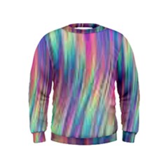 Rainbow Effect Cbdoilprincess  Kids  Sweatshirt