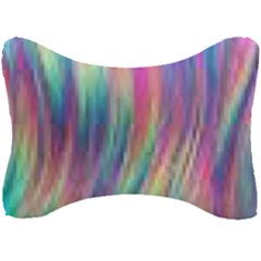 Rainbow Effect Cbdoilprincess  Seat Head Rest Cushion by CBDOilPrincess1