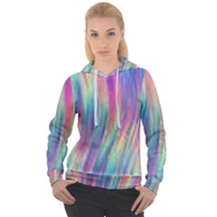 Rainbow Effect Cbdoilprincess  Women s Overhead Hoodie